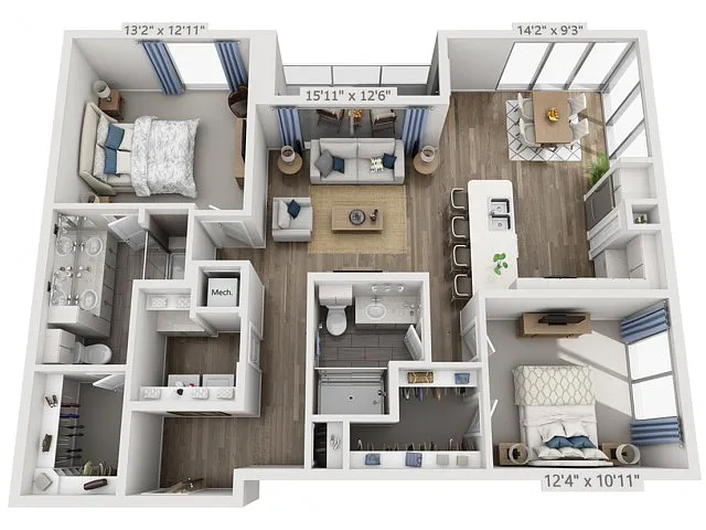 Floor plan E3