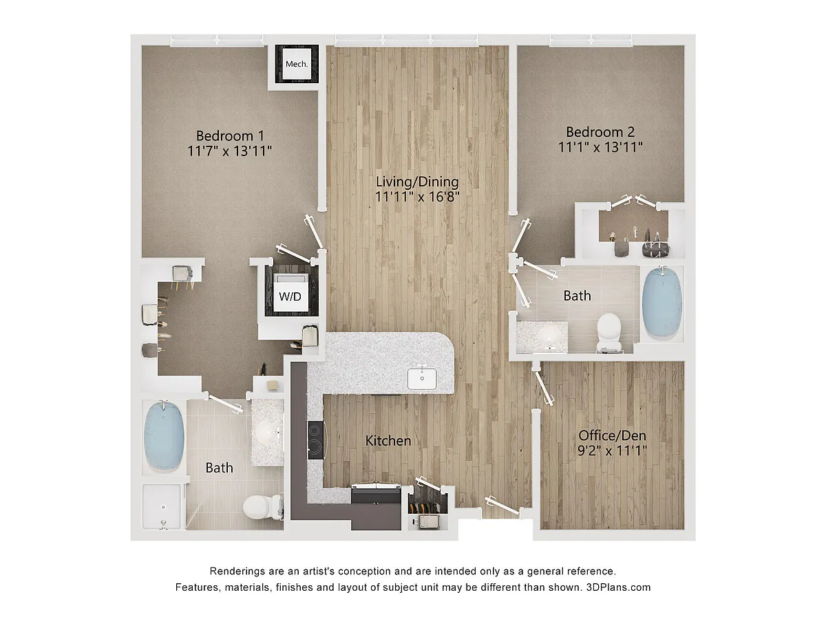 Floor plan B5D