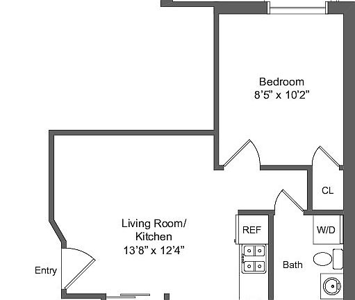 2nd image of 93 Madison St APT 5B