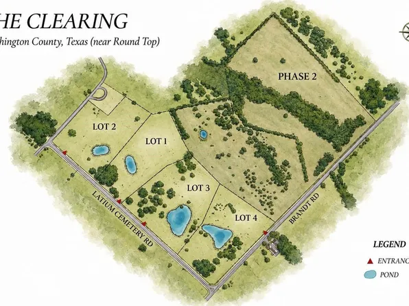 9909 Latium Cemetery Rd Tract 1, Burton, TX 77835