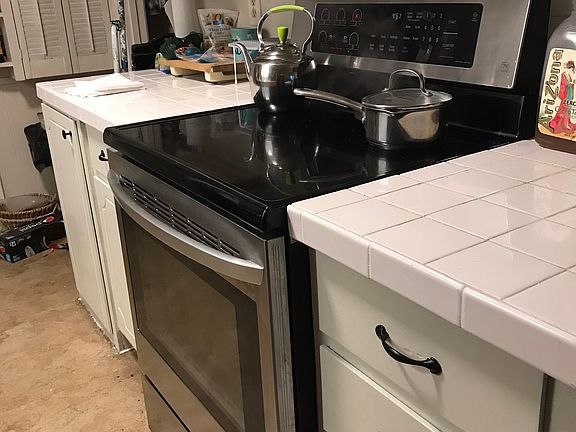 kitchen and closed pantry
