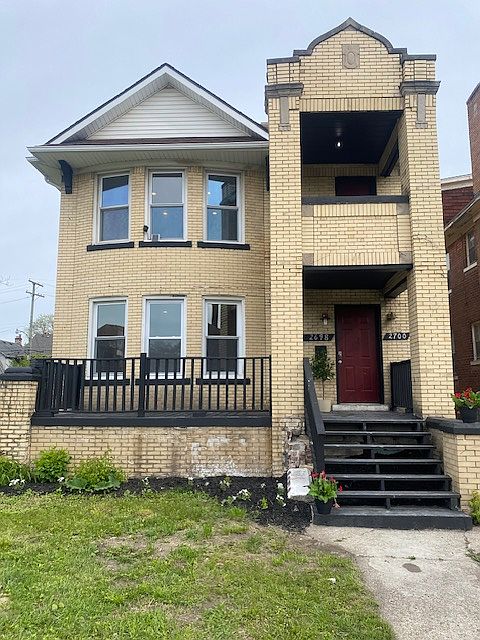 Front of home.