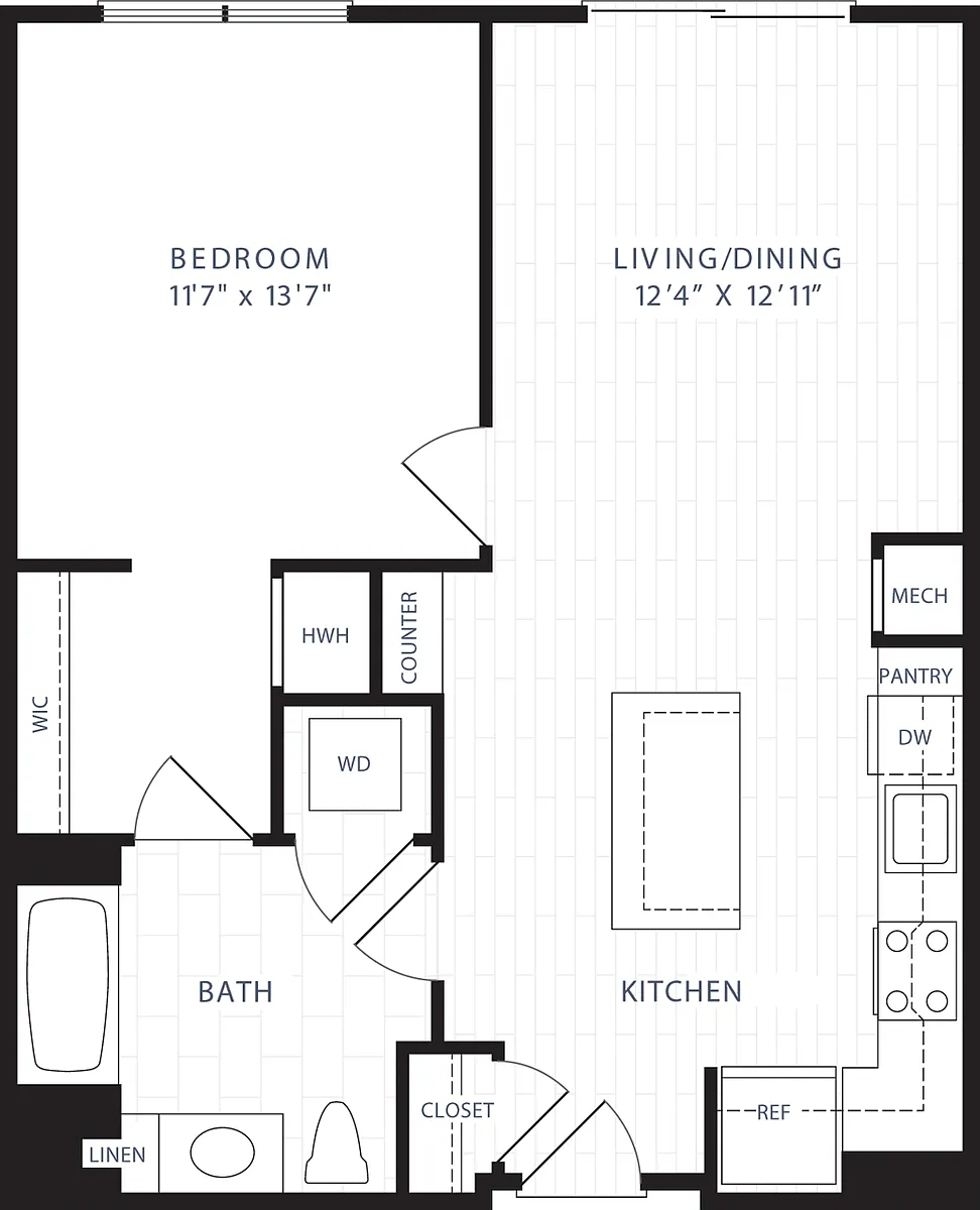 Floor plan A1BS