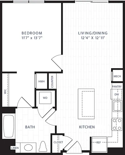 Floor plan A1BS