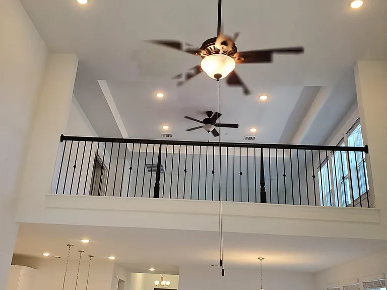 upstairs view from living room