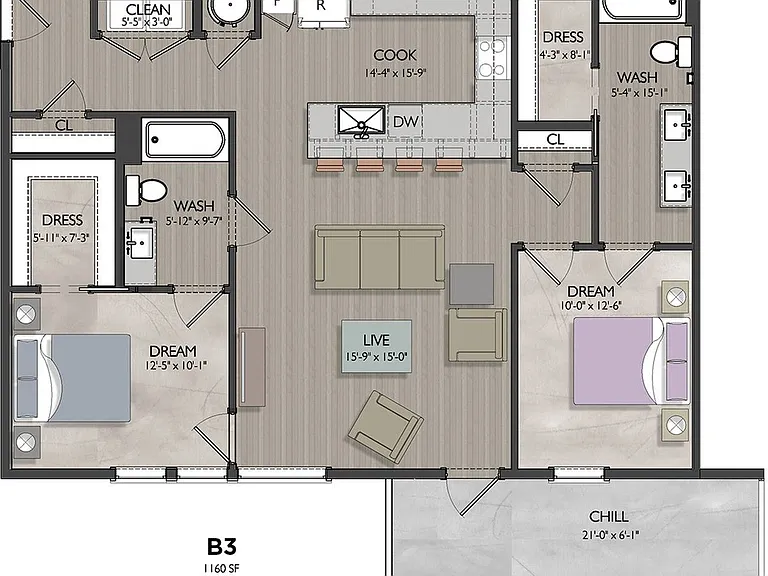Vecina B3 Floor Plan Vecina B3 Floor Plan