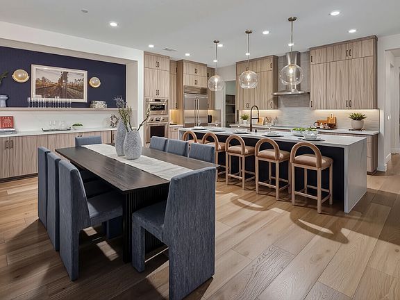 Dining Kitchen of the Starion Model at San Juan