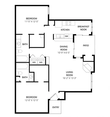 Floor plan B2 Premium