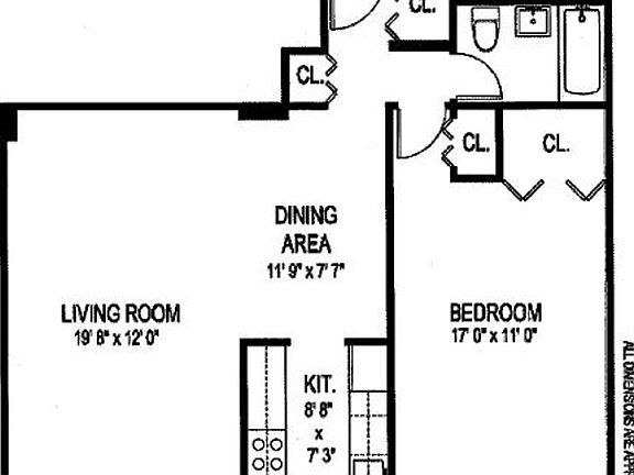 2nd image of 222 E 19th St APT 9F
