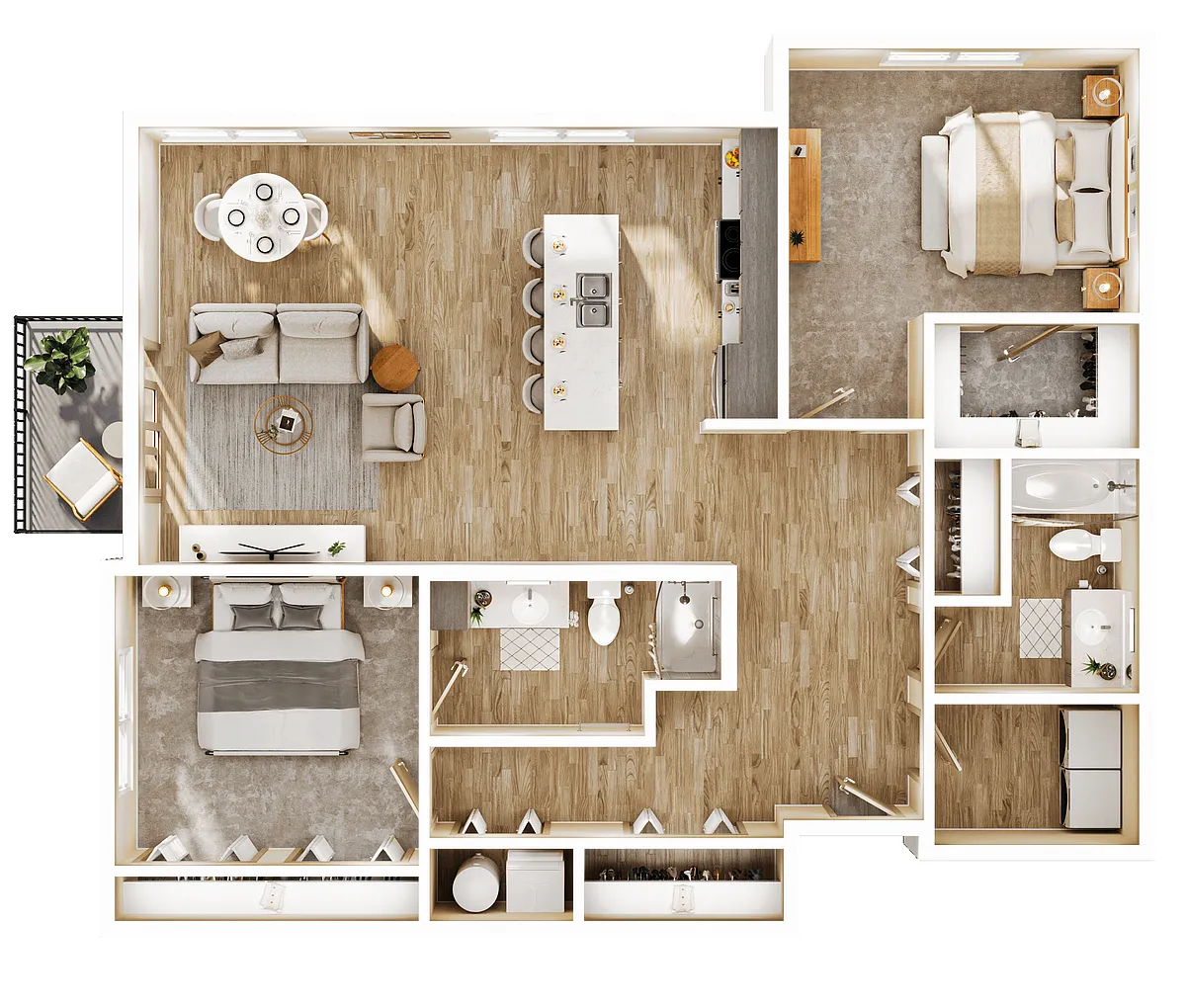 Floor plan Solace