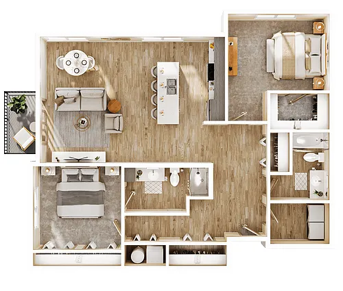 Floor plan Solace