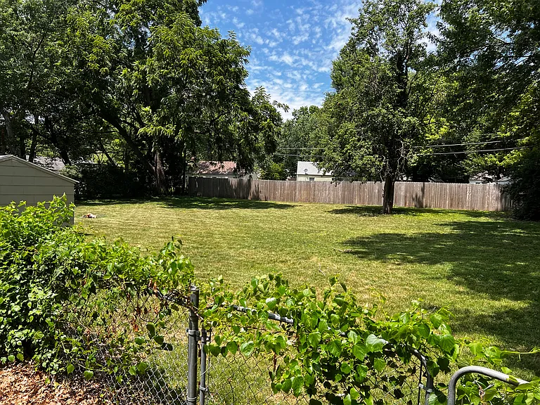 Fantastic fenced backyard!