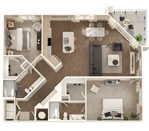 Floor plan B2