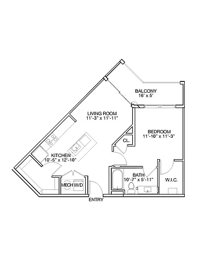 Floor plan Topaz Amplified