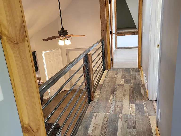 Upper level walkway