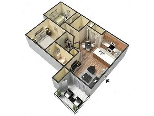 Floor plan B1