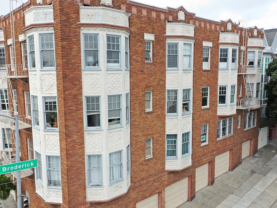 Apt on First floor. 3 sets of Bay Windows