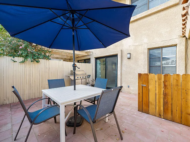 Back patio.