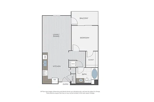 Floor plan Plan 1A