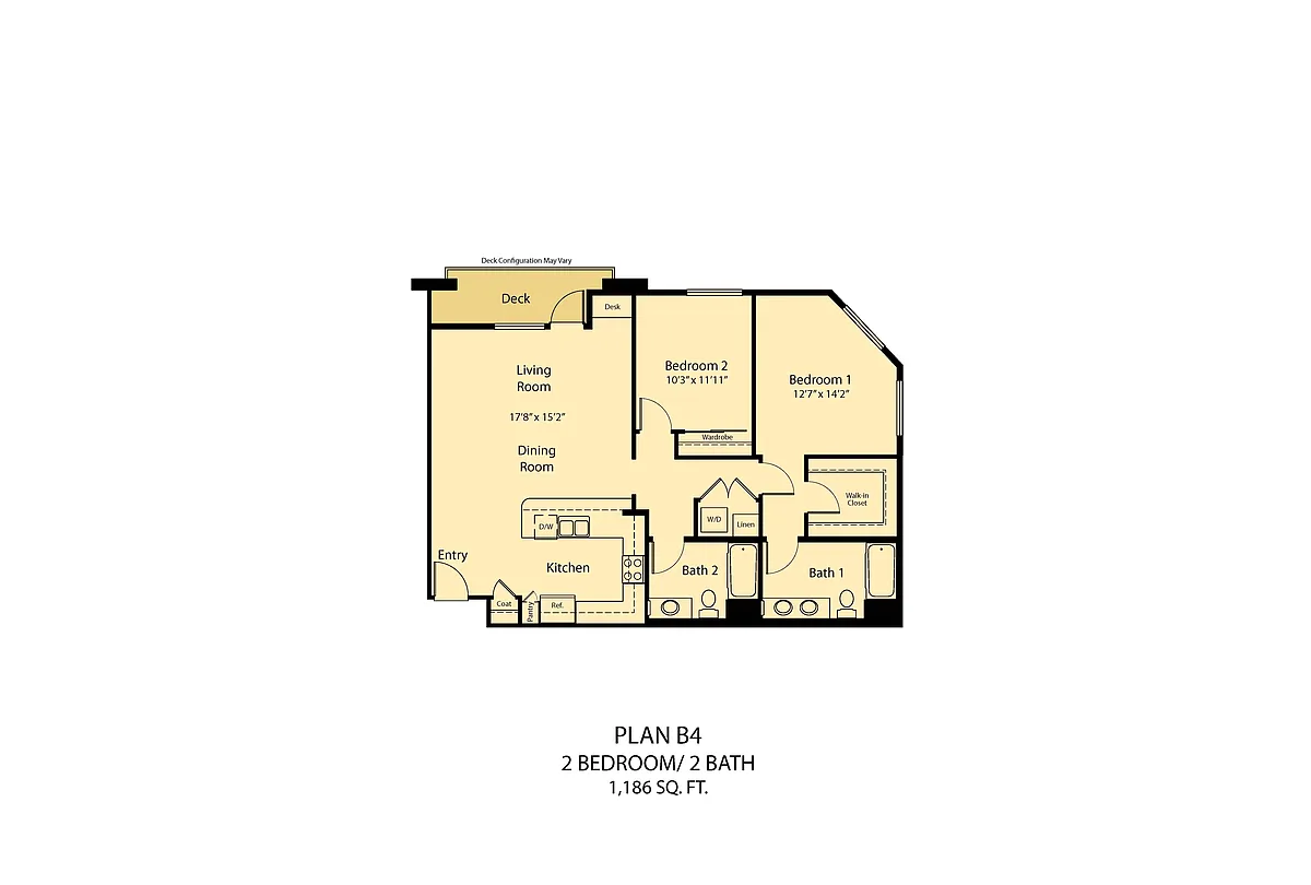 Floor plan Plan B3
