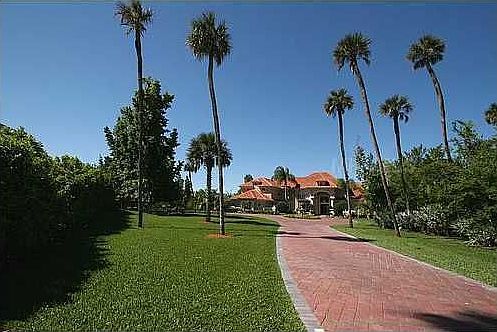 Long, private driveway