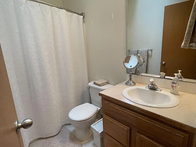 En suite bathroom