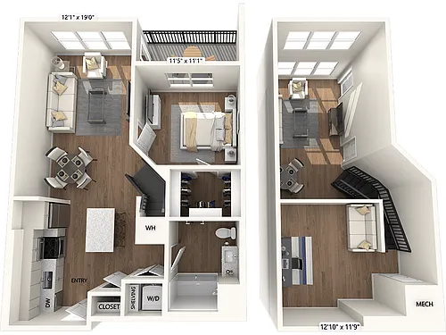 Floor plan A20-L-Base Collection