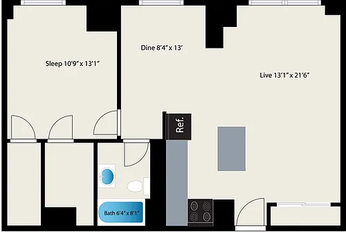 Floor plan A18