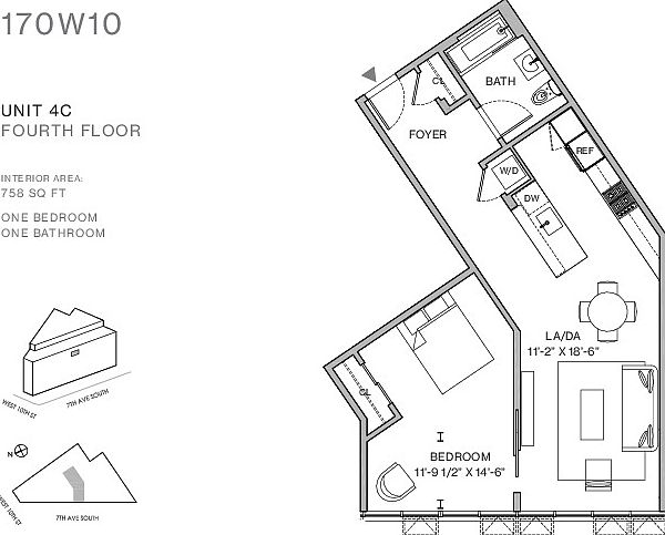 2nd image of 117 7th Ave S #4C