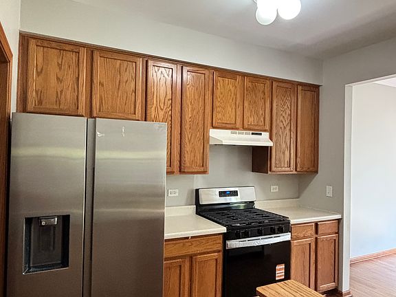 Kitchen with new appliances