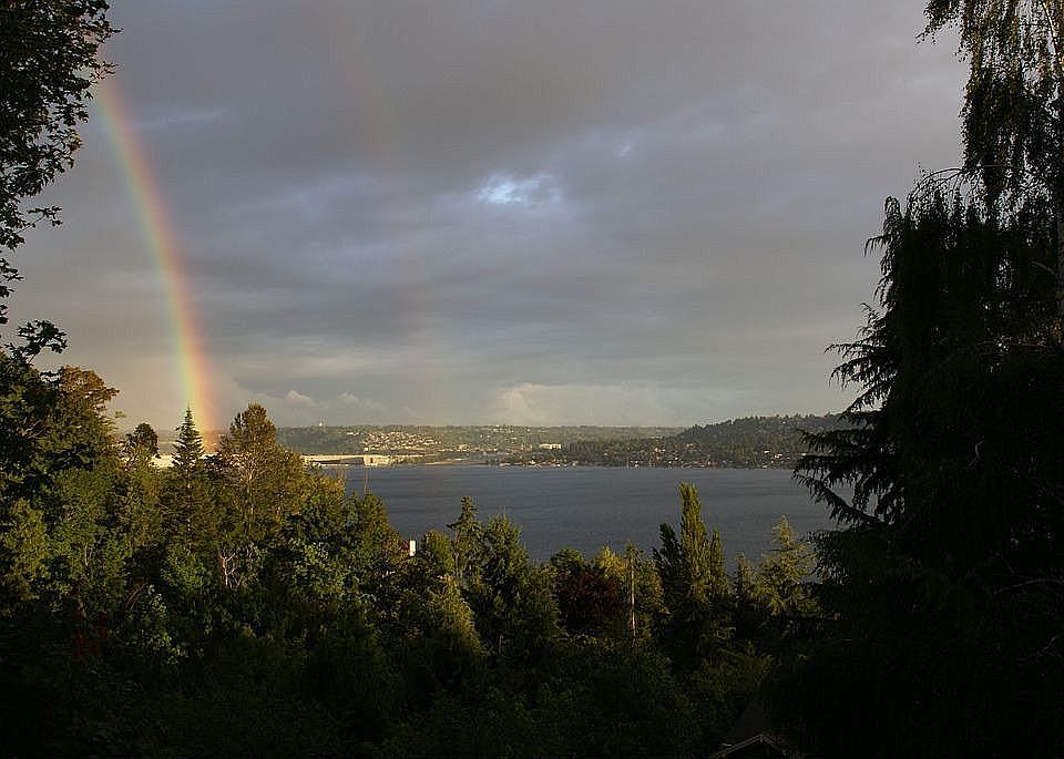 Rainbow from the Deck