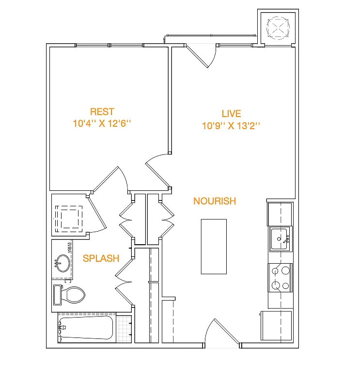 Floor plan A1