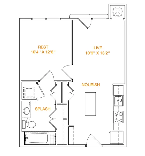 Floor plan A1