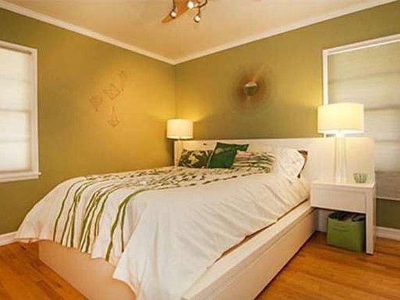 Master bedroom and bath