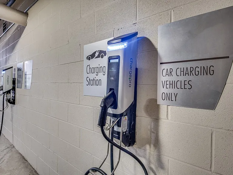 EV car charging station