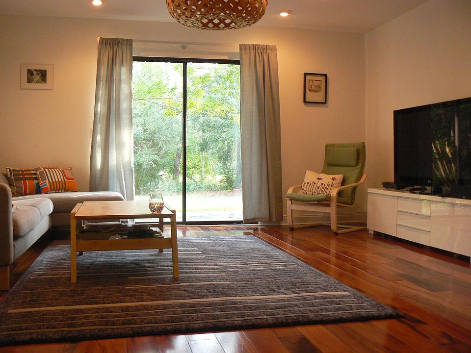 Patio off living room