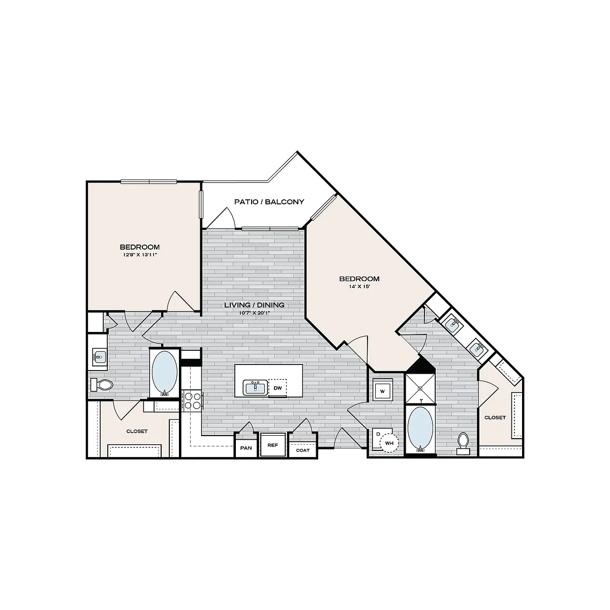 Floor plan B1