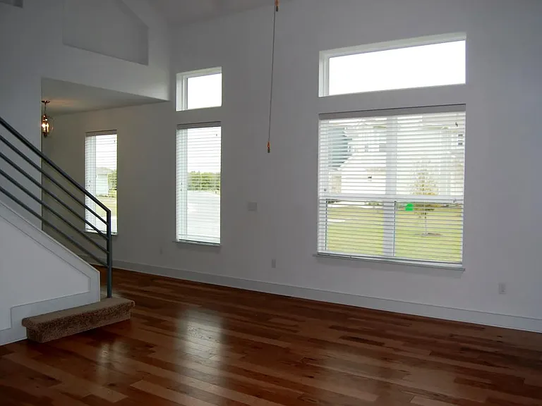 Living Area, View to Greenbelt