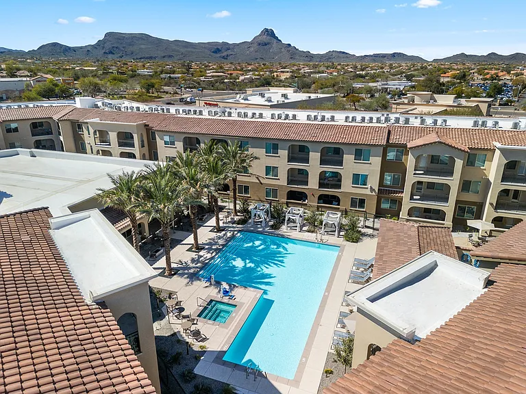 Ariel View of Pool