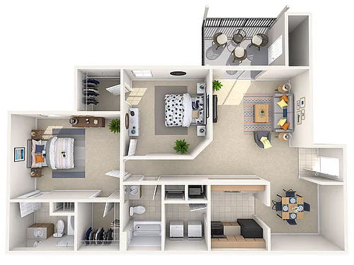 Floor plan Juniper with Sunroom
