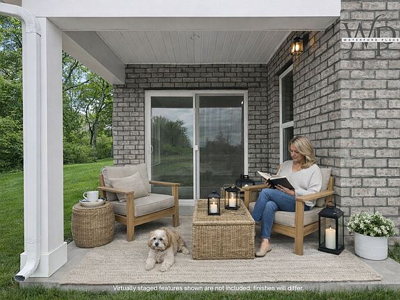 Covered back patio