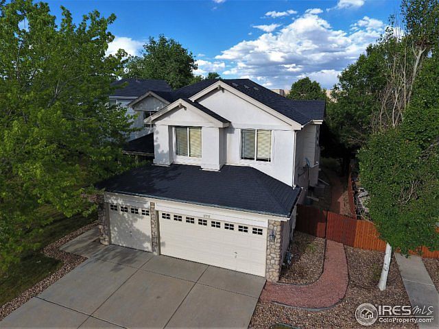 Aerial view of home
