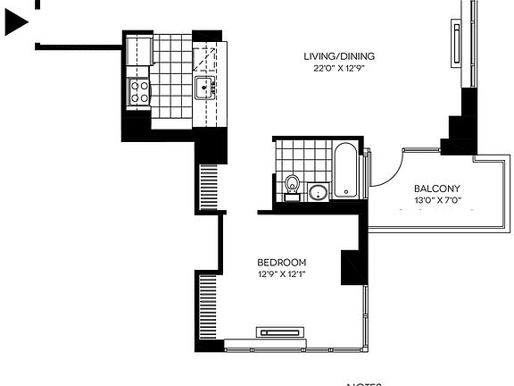 2nd image of 43-10 Crescent St #2010