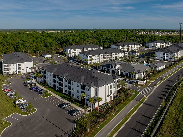 Breathtaking Aerial View of Community