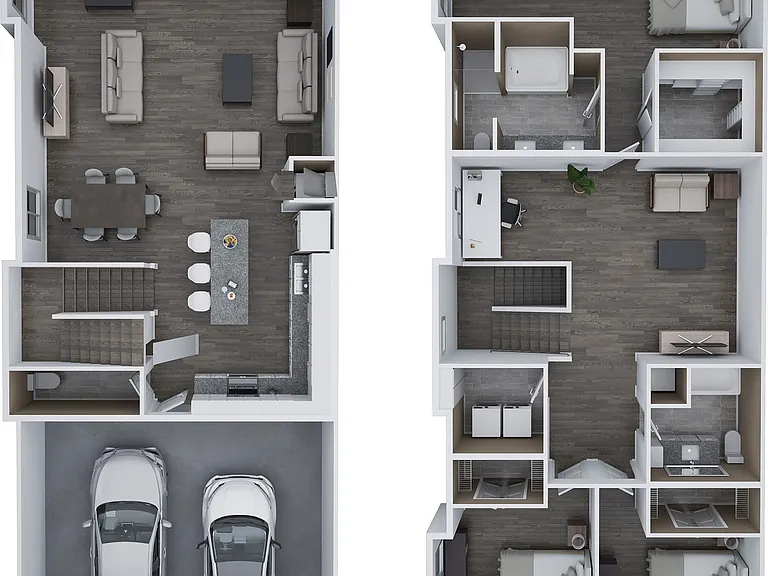Residence A (Townhome with Garage) Residence A (Townhome with Garage)