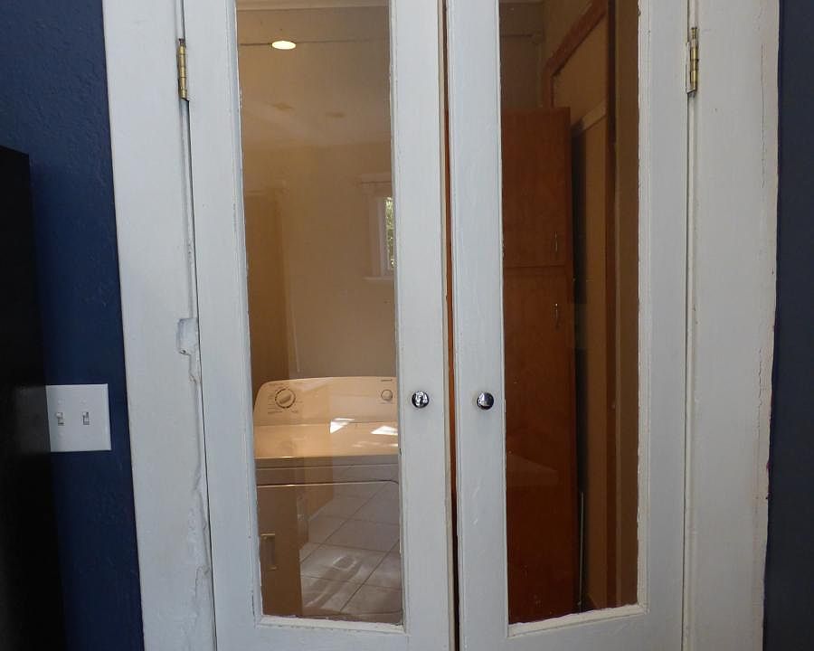 Door to the back deck