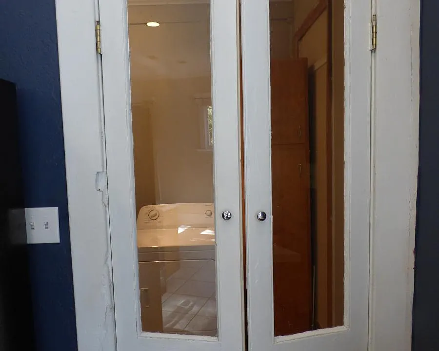 Door to the back deck