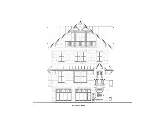 Architect's Drawing, Front East