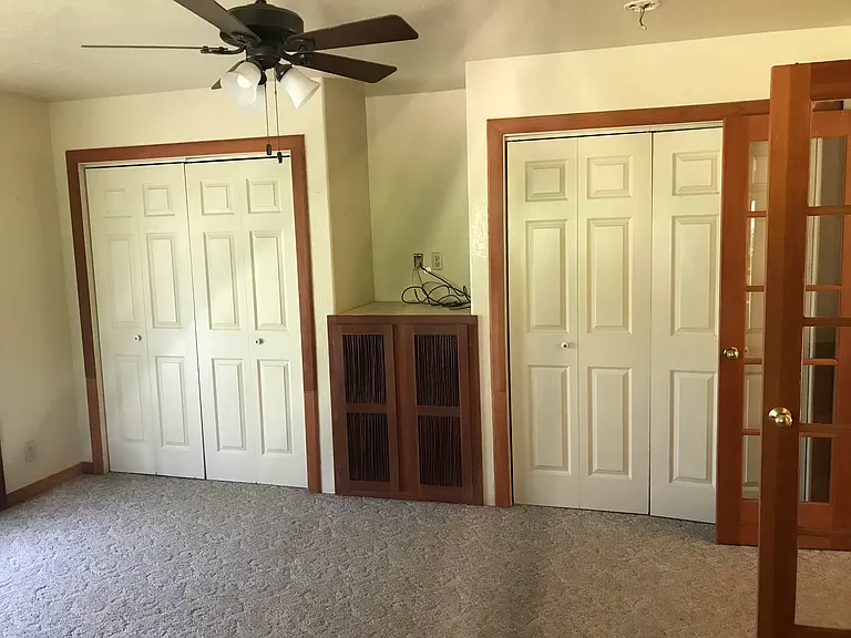 Closets for the master bedroom