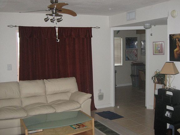 living room from front door